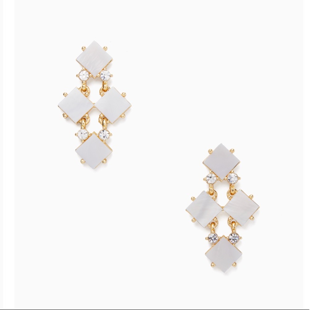 Kate Spade Pearl Cove Chandelier Earrings